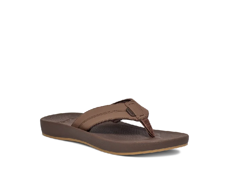 Flip - flop style men's sandals for beach wearMen's Cosmic Coast Sandal - Brown