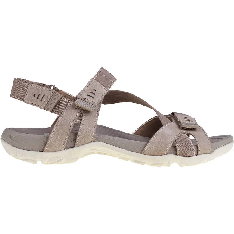 Men's sandals with a toe post designWomen's Earth Eleta Warm Taupe Synthetic