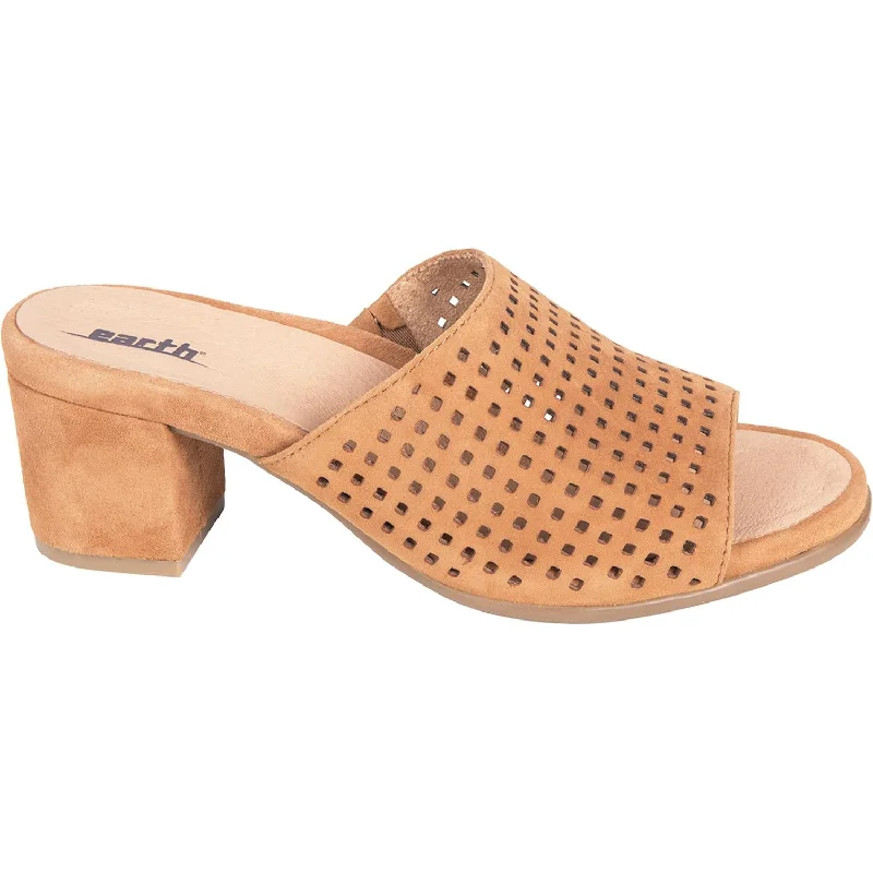 Men's sandals with a flexible sole for easy movementWomen's Earth Ibiza Amber Suede