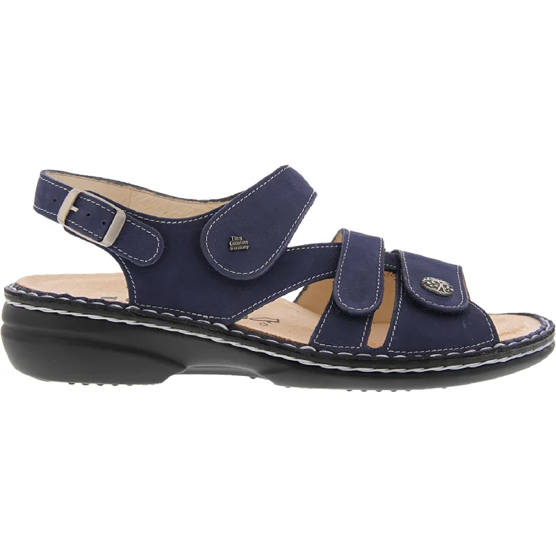 Men's sandals with a decorative buckle or charmWomen's Finn Comfort Gomera Soft Lake Nubuck Vienna