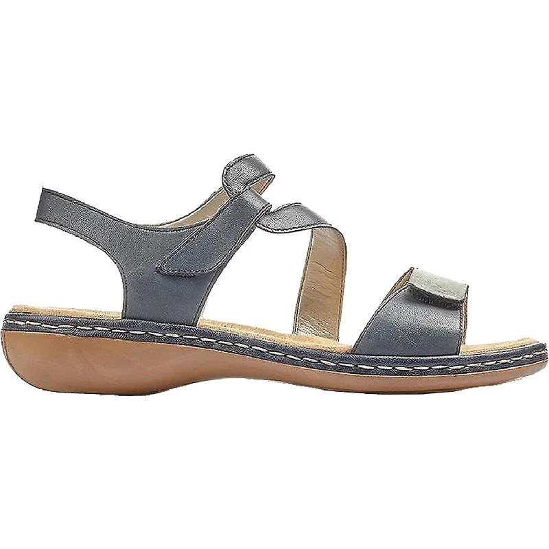 Men's sandals with a flexible sole for easy movementWomen's Rieker 659C7-12 Regina C7 Heaven Leather