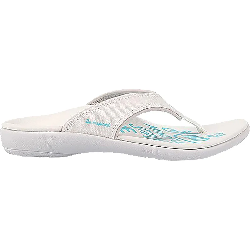 Men's sandals with a stretchy strap for a better fitWomen's Spenco Yumi Inspire White Synthetic