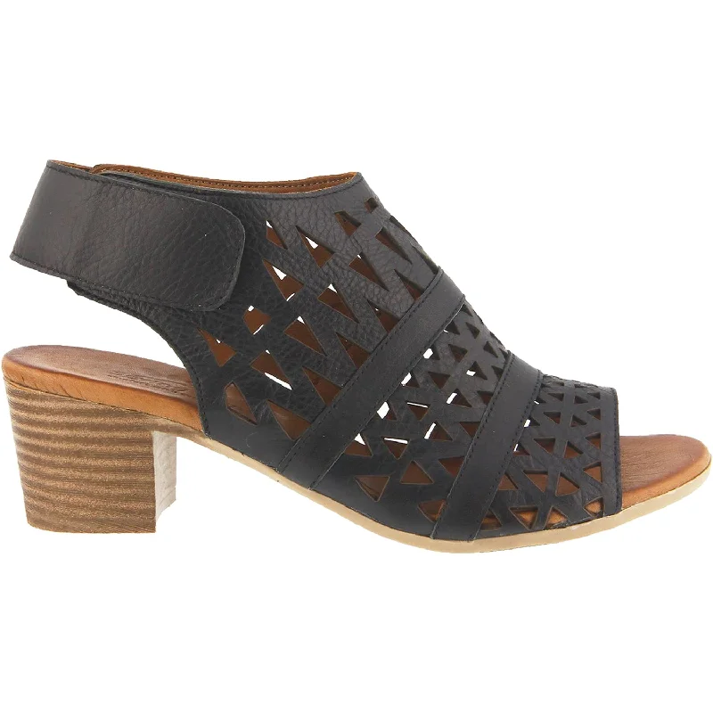 Men's sandals in a neutral color like black or brownWomen's Spring Step Dorotha Black Leather