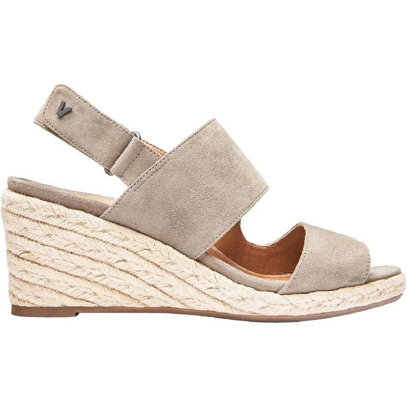 Men's sandals with a leather lining for comfortWomen's Vionic Brooke Dark Taupe Suede