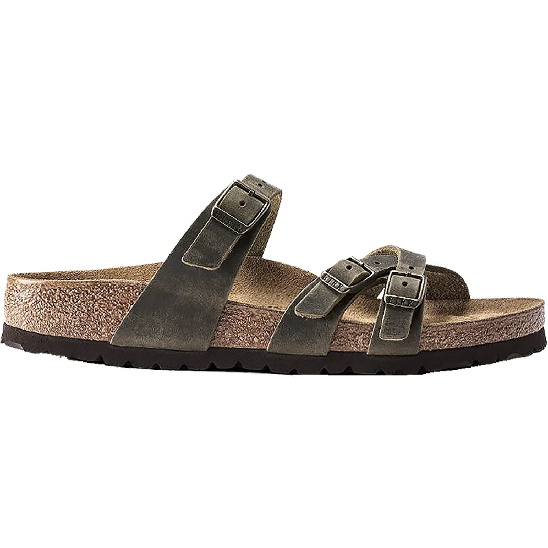 Men's sandals with a leather lining for comfortWomen's Birkenstock Franca Jade Leather