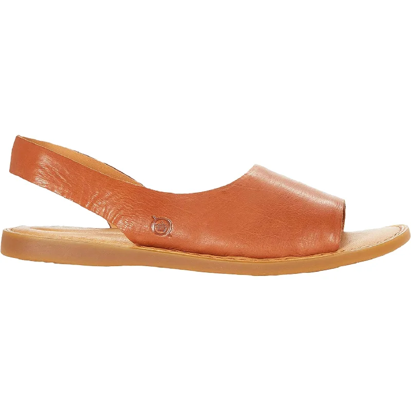 Flip - flop style men's sandals for beach wearWomen's Born Inlet Tan Leather