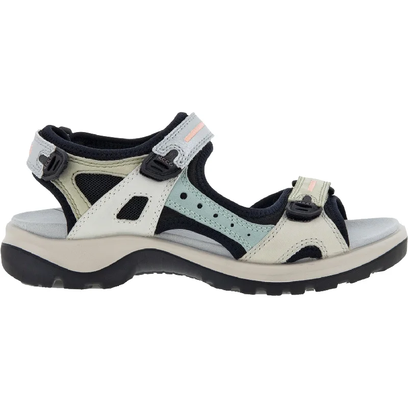 Men's sandals in a neutral color like black or brownWomen's Ecco Yucatan Multicolor Sage Nubuck/Leather