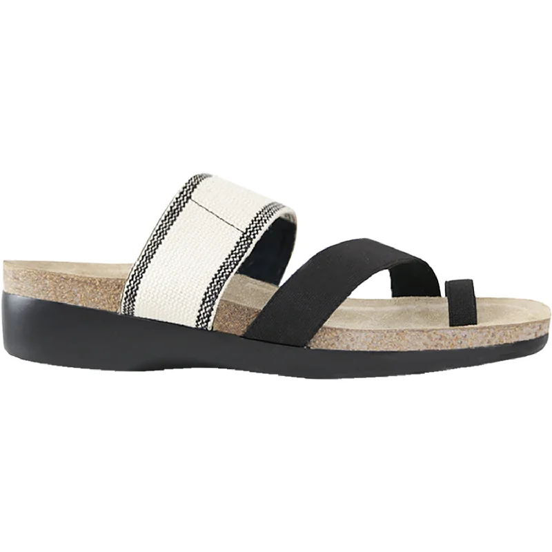 Men's sandals with a leather lining for comfortWomen's Munro Aries Rigne/Black Stretch Fabric