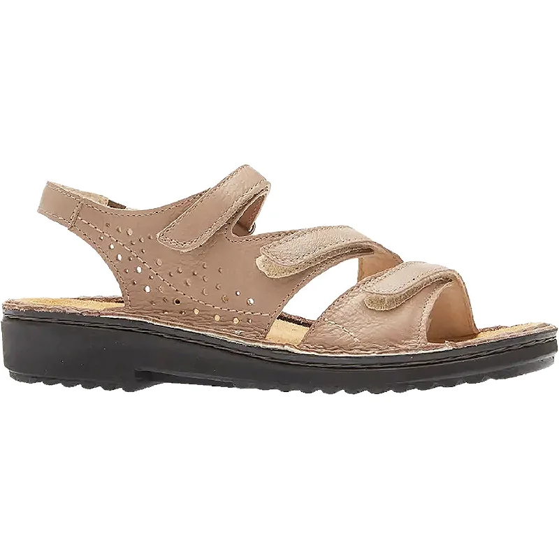 Men's sandals with a shock - absorbing insoleWomen's Naot Birgit Soft Beige Leather