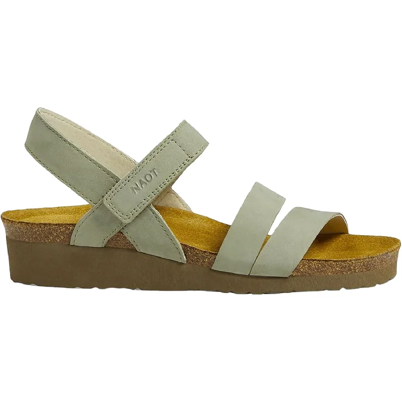 Men's sandals with a toe post designWomen's Naot Kayla Sage Nubuck