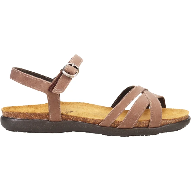 Men's sandals with a durable outer soleWomen's Naot Patricia Oily Bark Nubuck