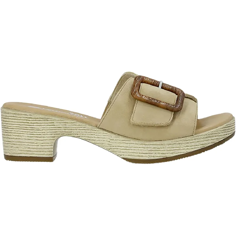 Flip - flop style men's sandals for beach wearWomen's Remonte D0N56-60 Jerilyn 56 Sand Suede