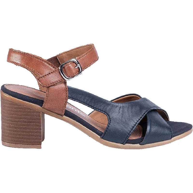 Men's sandals with a buckle closureWomen's Remonte D2151-14 Maryjane 51 Pazifik/Muskat Leather