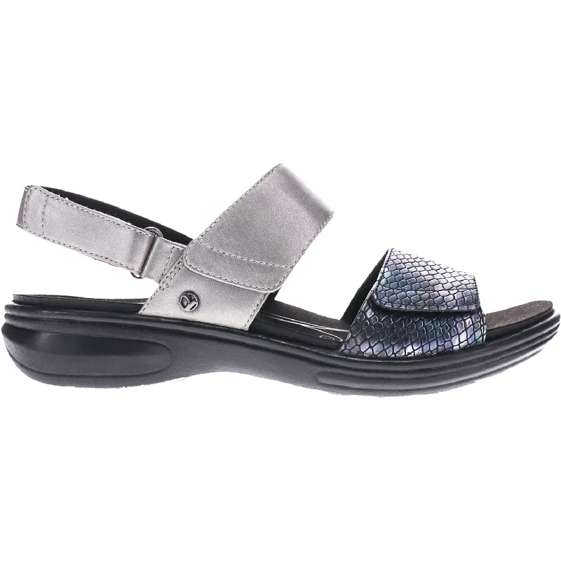 Men's sandals with a padded heelWomen's Revere Como Slate Interest Leather