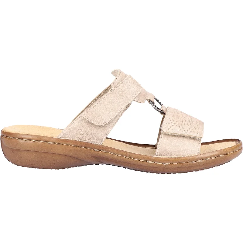 Men's sandals with a flexible sole for easy movementWomen's Rieker 60885-62 Regina 85 Ginger Synthetic