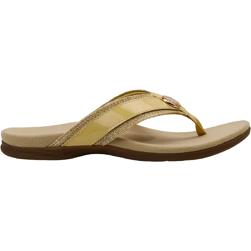 Men's sandals in a neutral color like black or brownWomen's Spenco Sutton Flip New Wheat Leather