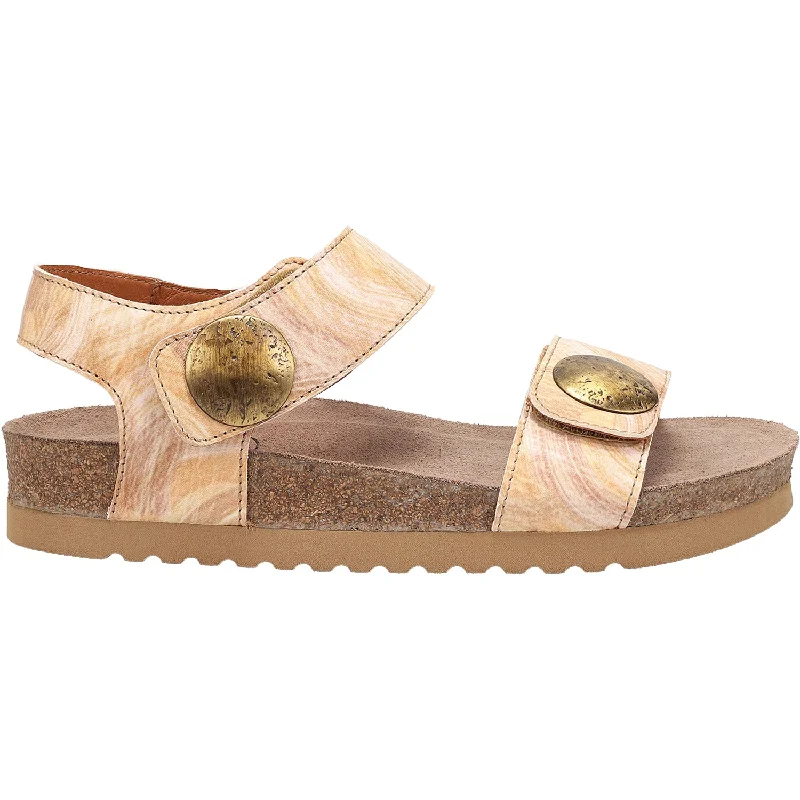 Men's sandals with a leather lining for comfortWomen's Taos Luckie Amber Multi Leather