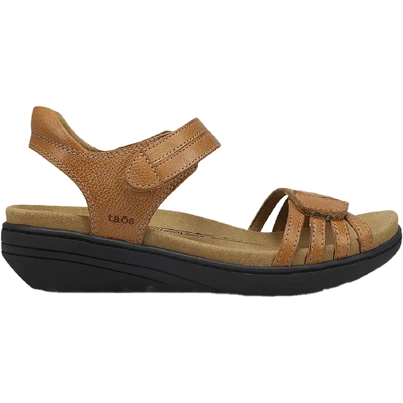 Men's sandals with a flexible sole for easy movementWomen's Taos Mellow Honey Leather