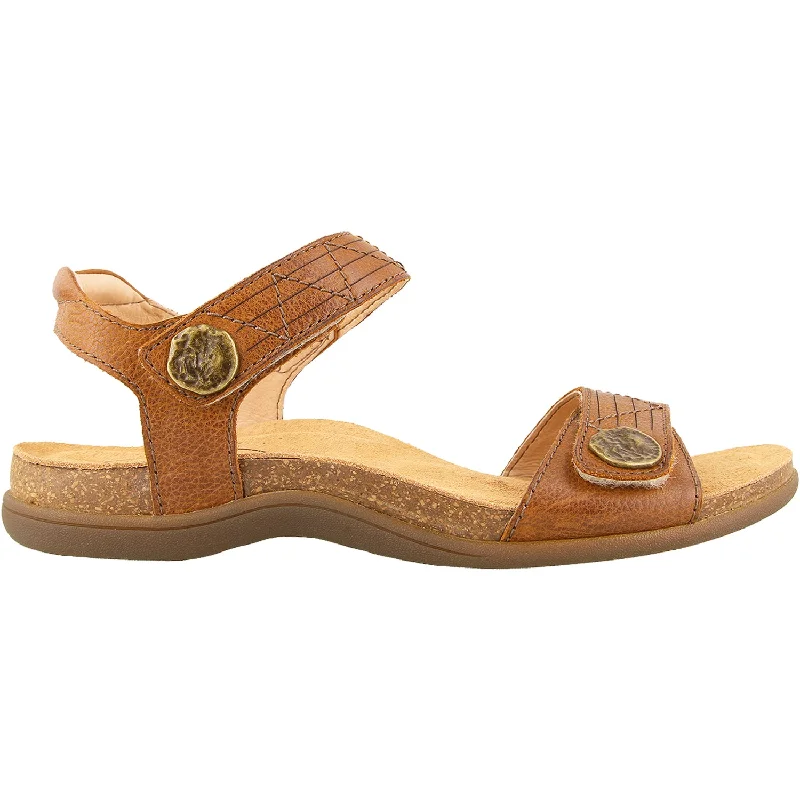 Men's sandals with a shock - absorbing insoleWomen's Taos Pioneer Tan Leather