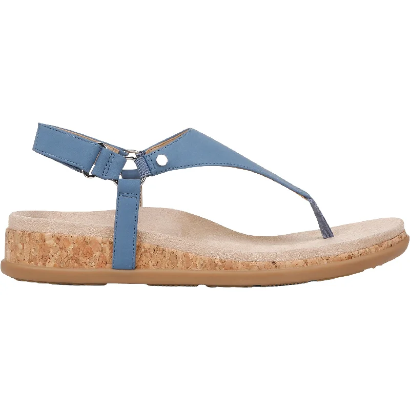 Men's sandals with a padded heelWomen's Vionic Kirra II Captains Blue Leather