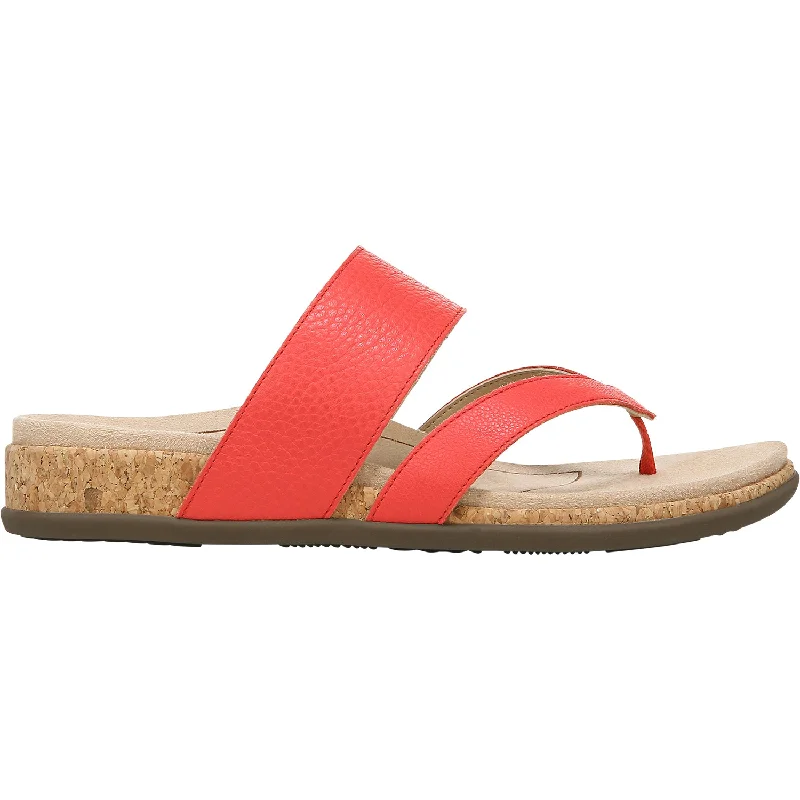 Men's sandals with a padded heelWomen's Vionic Marvina Poppy Leather