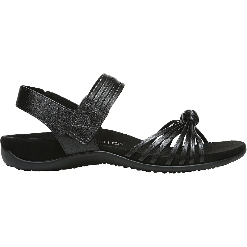 Men's sandals with a pointed toe for a stylish lookWomen's Vionic Talulah Black Leather