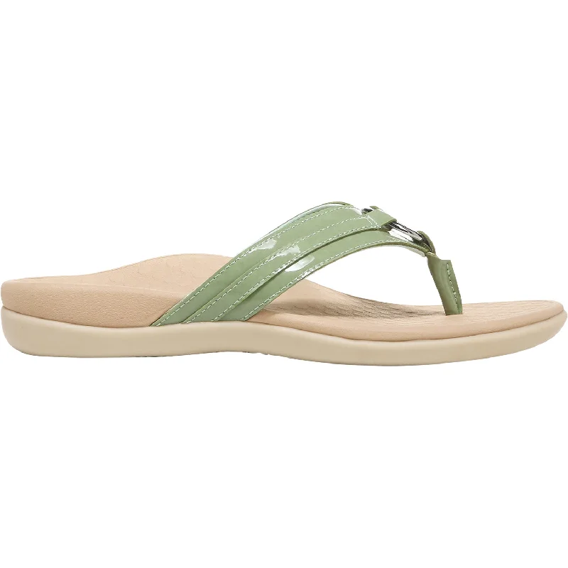 Men's sandals with a removable insole for cleaningWomen's Vionic Tide Aloe Agave Patent