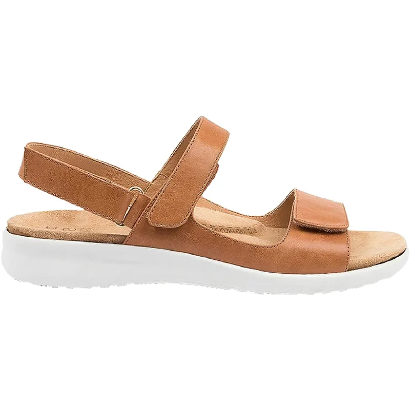 Men's sandals with a decorative buckle or charmWomen's Ziera Benji Tan Leather