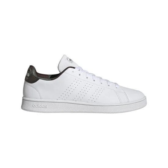 Men's memory - foam insole sneakers for added comfortADIDAS MEN'S ADVANTAGE BASE COURT WHITE LIFESTYLE SHOES