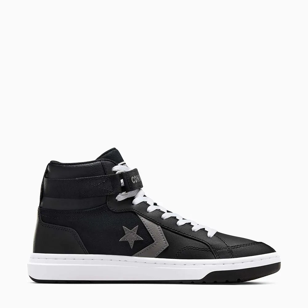 Men's neon - colored sneakers for a bold statementCONVERSE MEN'S PRO BLAZE V2 MID BLACK SHOE