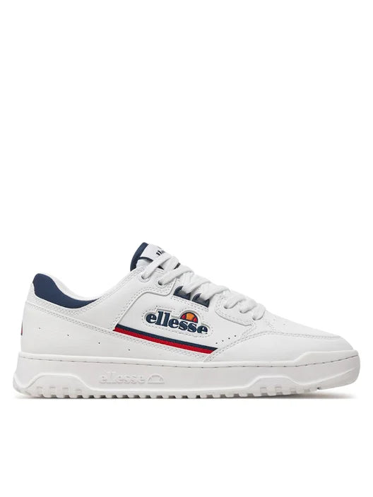 Men's wide - width sneakers for a comfortable fitELLESSE MEN'S  CUP WHITE/NAVY SNEAKER SHOE