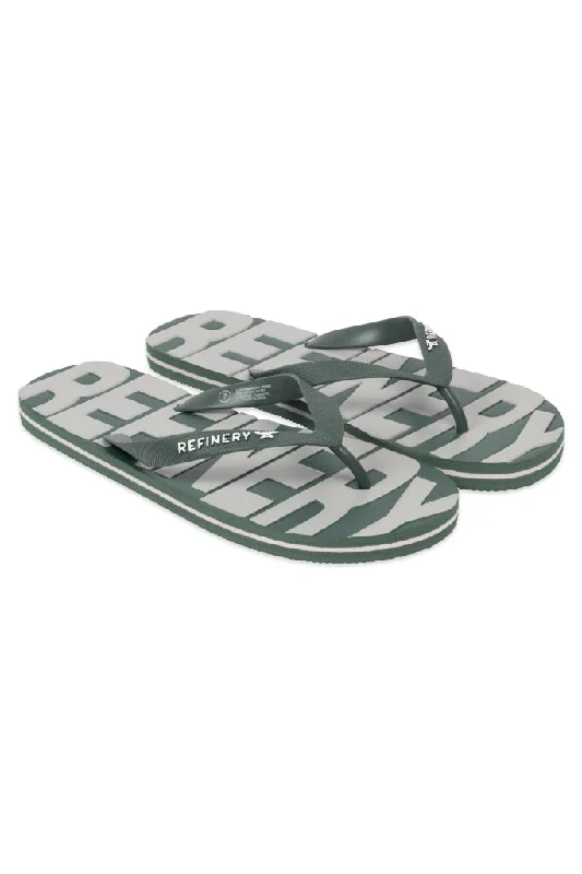 Men's low - profile tennis sneakers for a sleek lookFlip Flops _ 151127 _ Green