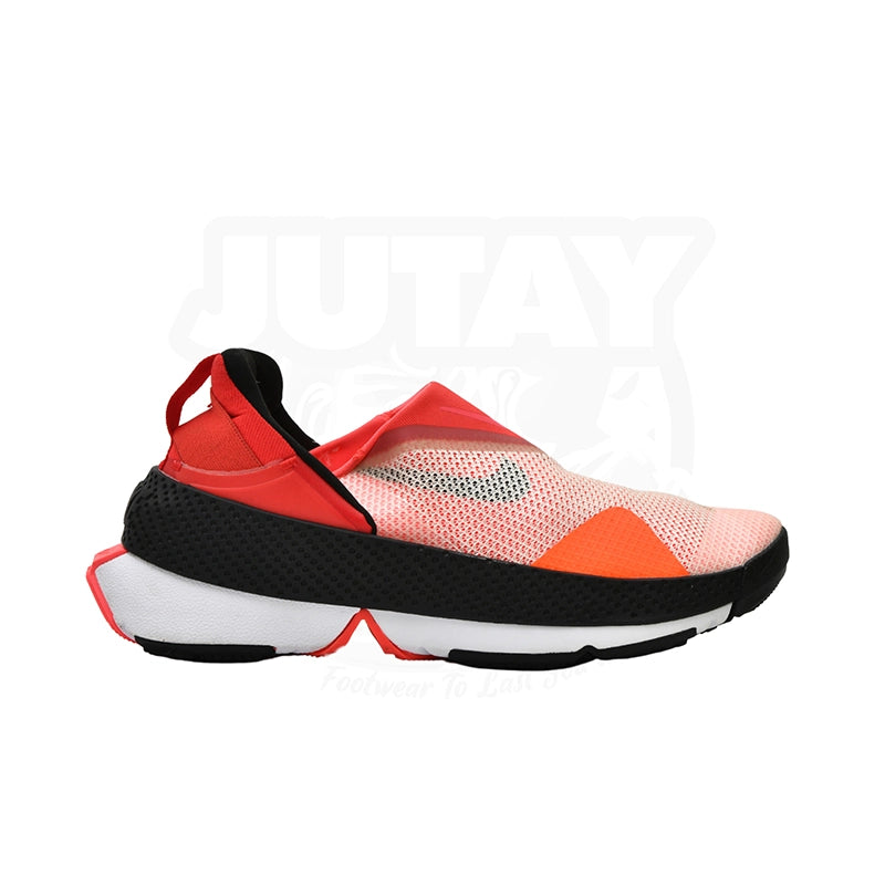 Men's breathable mesh running sneakers with reflective detailsFLYEASE - BRIGHT CRIMSON