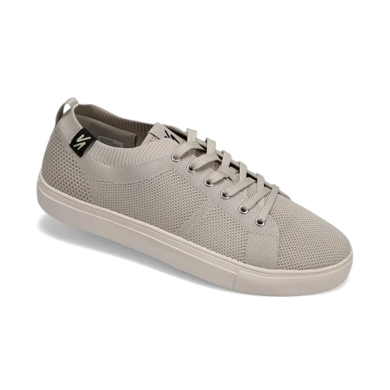 Men's high - top leather sneakers with a zip - up sideMen's Ace Knit Sand