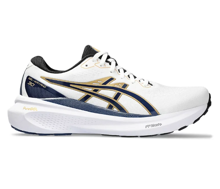 Men's classic - style sneakers with a modern twistMen's Asics Gel-Kayano 30 Anniversary (White/Deep Ocean)