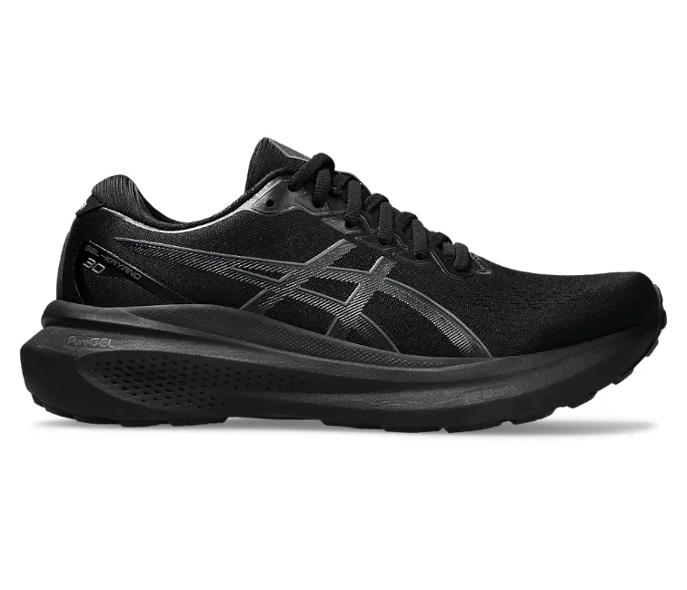 Men's vegan leather sneakers for an eco - friendly optionMen's Asics Gel-Kayano 30 (Black/Black)