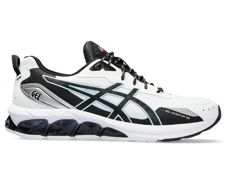 Men's sneaker collections based on popular cultureMens Asics Gel Quantum 180 LS 5 (White/Black)