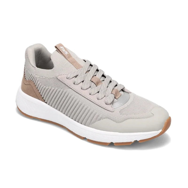 Men's high - top leather sneakers with a zip - up sideMen's Coast Fossil/Clay/Gum