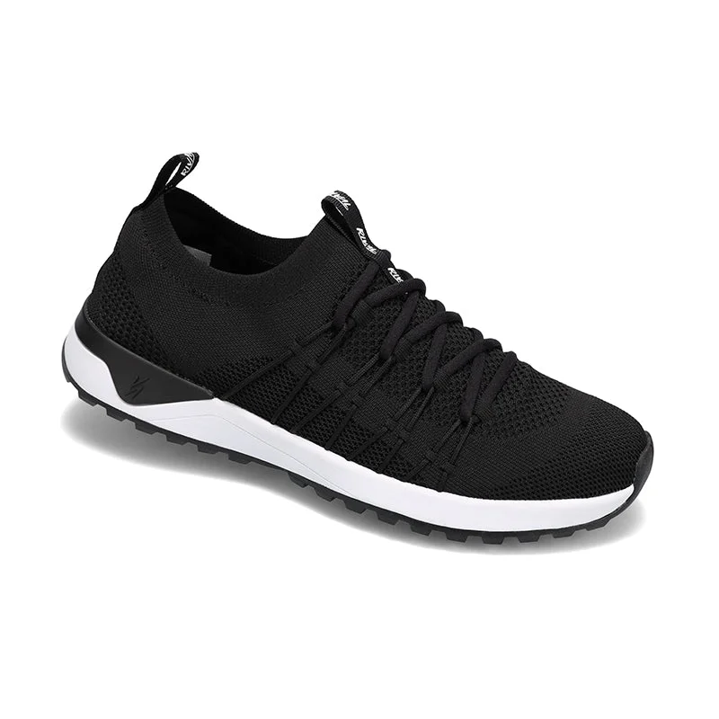 Men's retro - style sneakers inspired by the 80sMen's Drive Black/Black/White