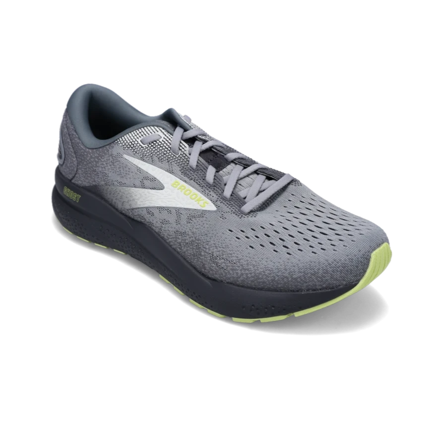 Men's minimalist sneakers with a simple designMen's Ghost 16 Primer/Grey/Lime