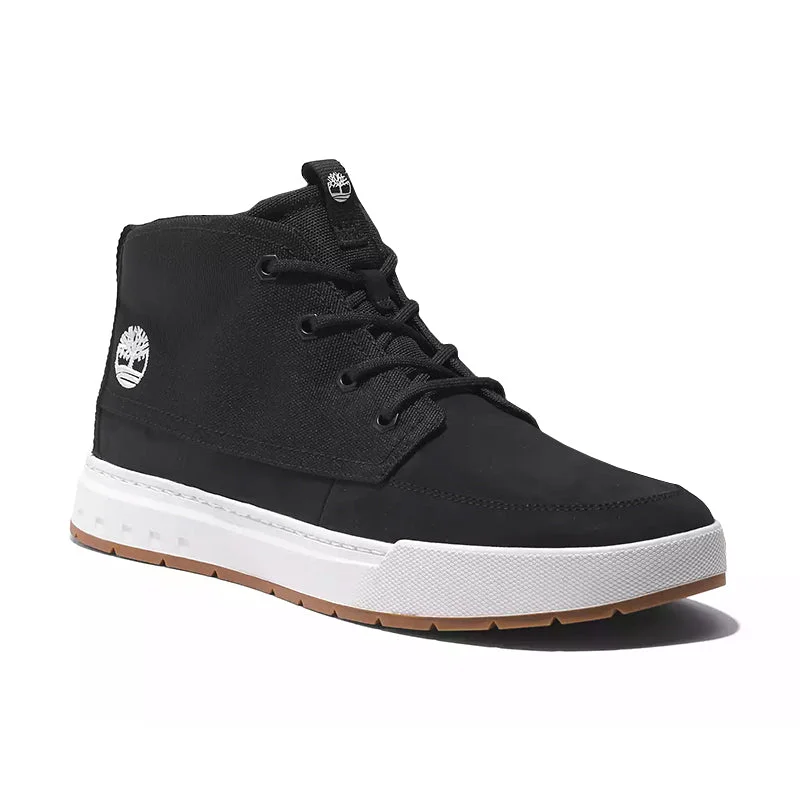 Men's camo - print sneakers for an edgy styleMen's Maple Grove Mid Sneaker Black Nubuck