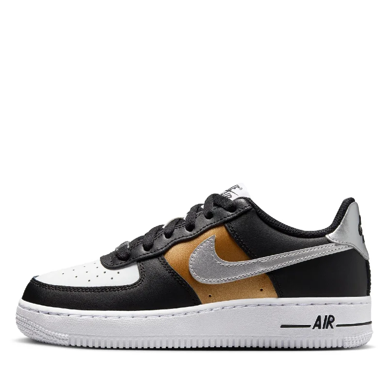 Men's high - performance basketball sneakers with air cushioningNike Air Force 1 (GS) - Black/Metallic Silver