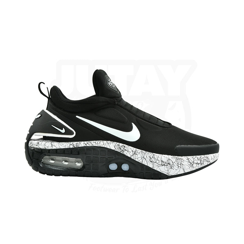 Men's soccer - inspired sneakers with a studded soleNK ADAPT AUTO MAX - BLACK WHITE