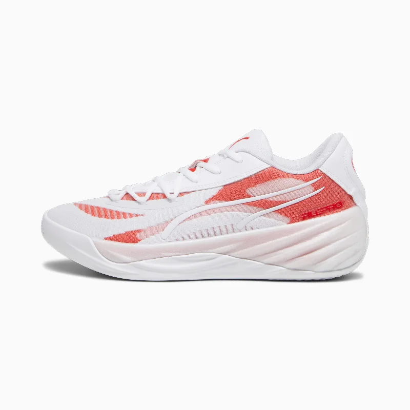 Men's neon - colored sneakers for a bold statementPUMA All-Pro NITRO Team Basketball Shoes