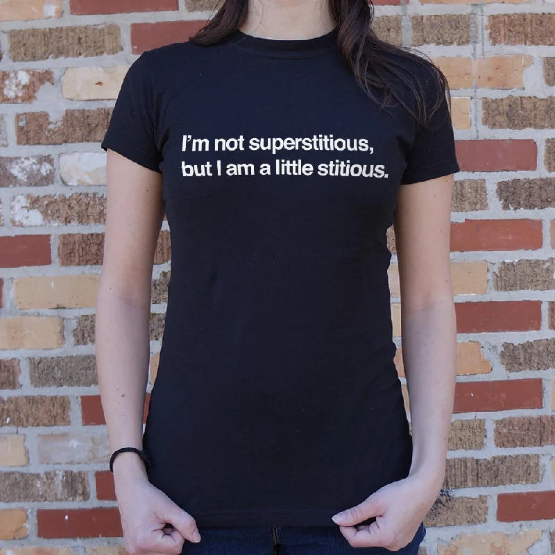 Men's lightweight training sneakers for CrossFit workoutsI'm Not Superstitious But I Am A Little Stitious T-Shirt (Ladies)