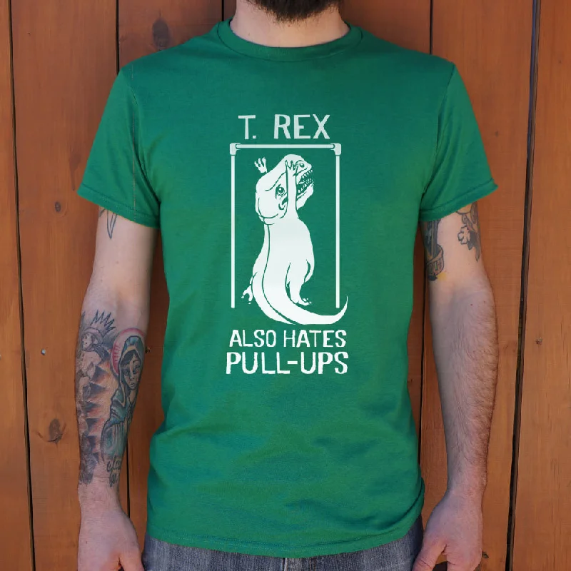 Men's performance - driven running sneakers for marathonsT.Rex Also Hate Pull Ups T-Shirt (Mens)