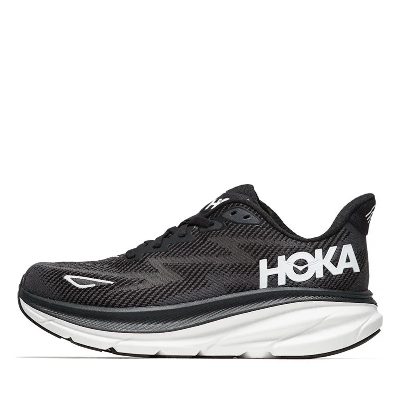 Men's breathable sneakers for hot summer daysWomen's Hoka Clifton 9 - Black/White