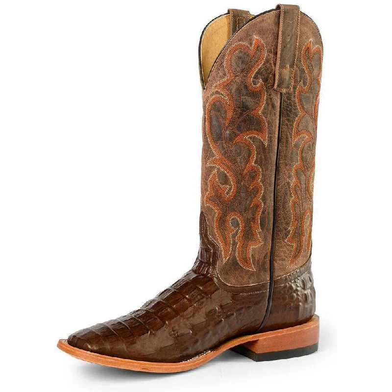 Men's western boots with a leather lining and a padded insoleHorse Power by Anderson Bean Men's Nile Croc Western Boots