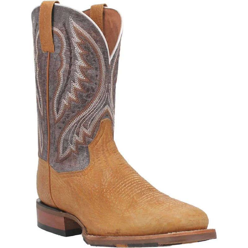 Men's western boots with a traditional western boot silhouette and a polished shineDan Post Men's Dugan Western Boot