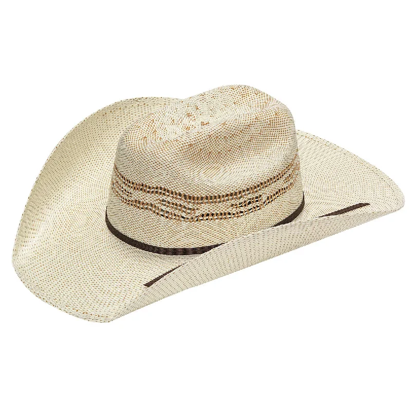 Men's western boots with a concho - studded strap and a pointed toeTwister Children's Bangora Straw Hat